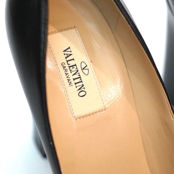 Valentino Tango Mary Jane Black Pumps - Picture 3 of 8